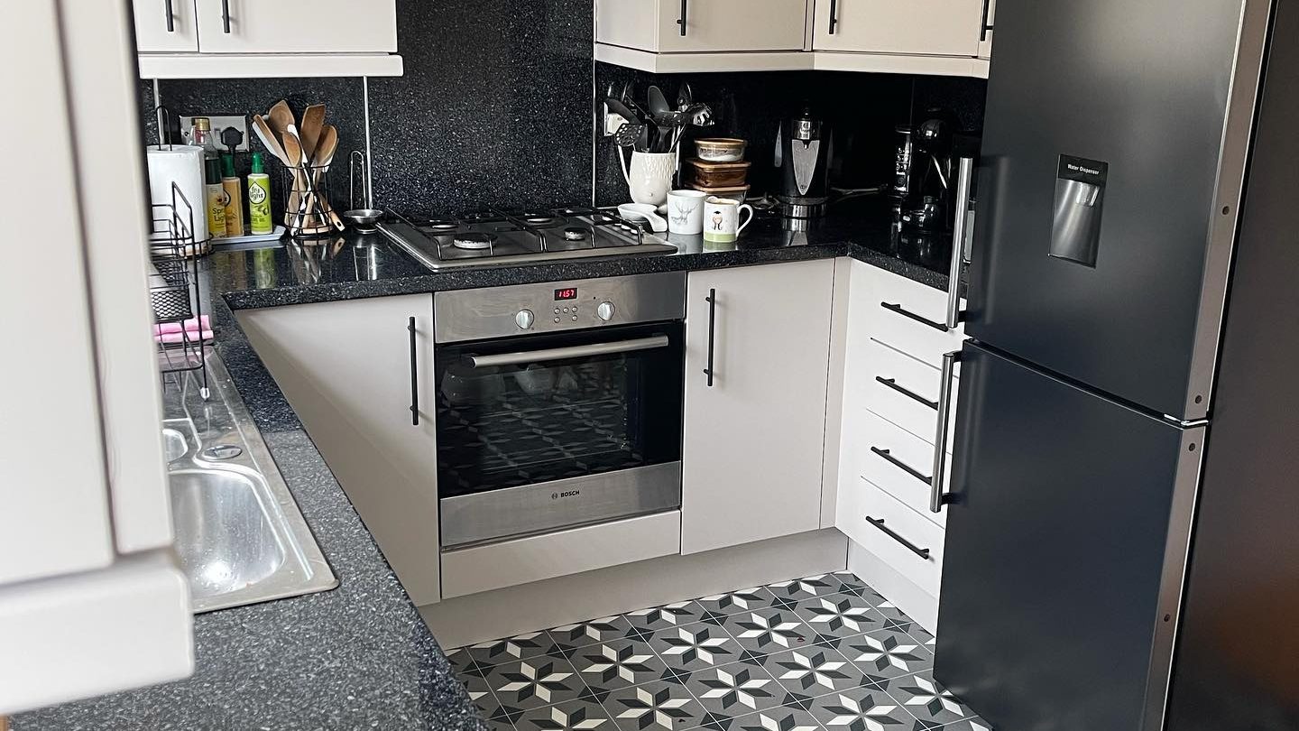 Kitchen Floor Makeover On A Budget