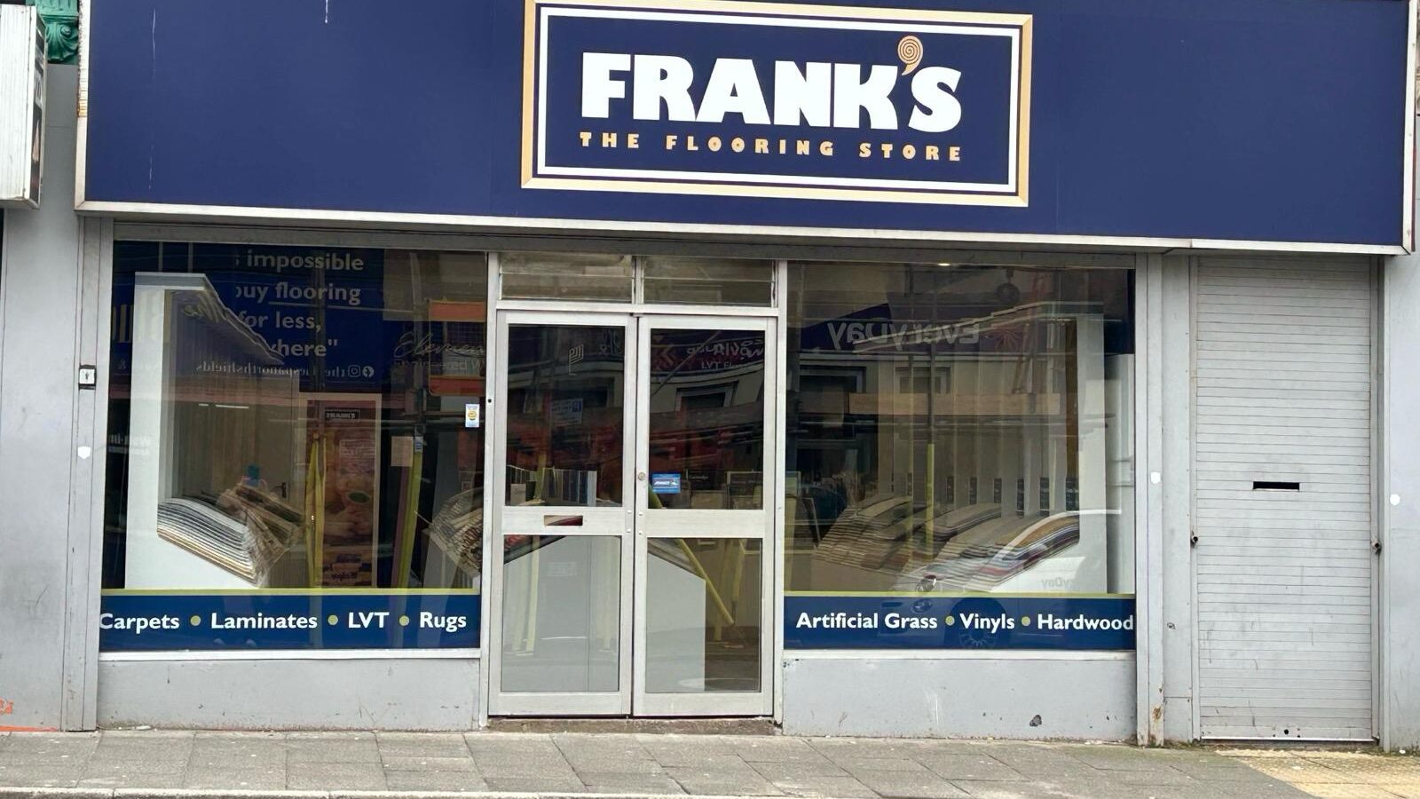 Visit Frank’s The Flooring Store in North Shields
